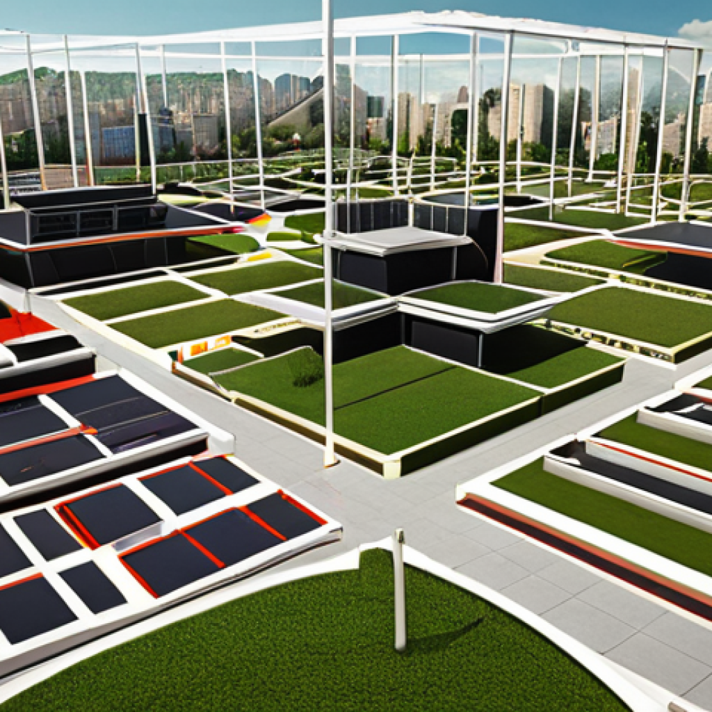 **Prompt:** A diverse group of professionals collaborating in a vibrant, futuristic virtual workspace. Depict various avatars interacting around a holographic project display, emphasizing teamwork, communication, and a sense of shared presence despite geographical separation. The scene should feel modern and efficient.