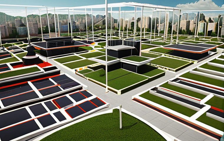 **Prompt:** A diverse group of professionals collaborating in a vibrant, futuristic virtual workspace. Depict various avatars interacting around a holographic project display, emphasizing teamwork, communication, and a sense of shared presence despite geographical separation. The scene should feel modern and efficient.